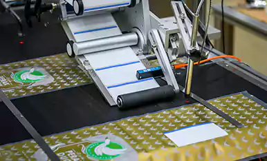 paging labeling machine application
